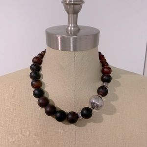 SILPADA Chalcedony stone necklace